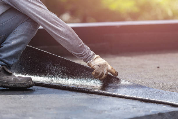 Professional Waterproofing technician working in Atlanta, GA